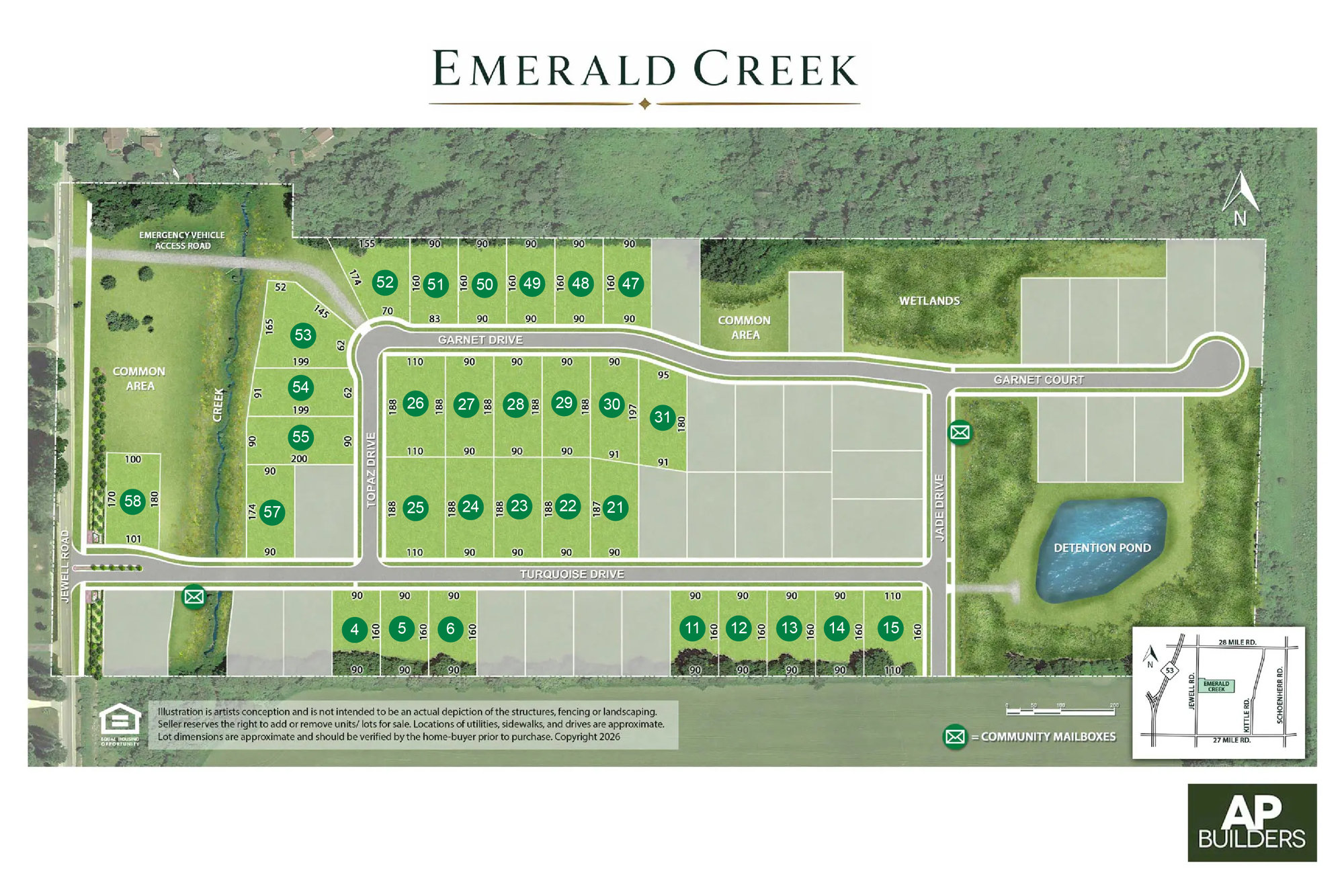 Emerald Creek - AP Builders - Site-Plan_Emerald-Creek-scaled