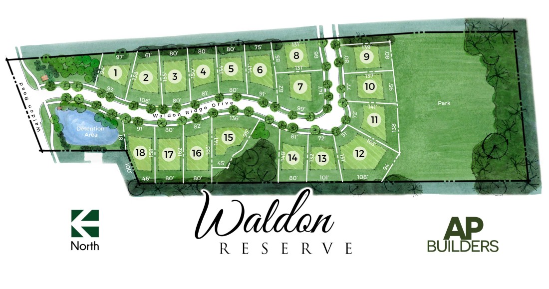 Map of the Waldon Reserve community