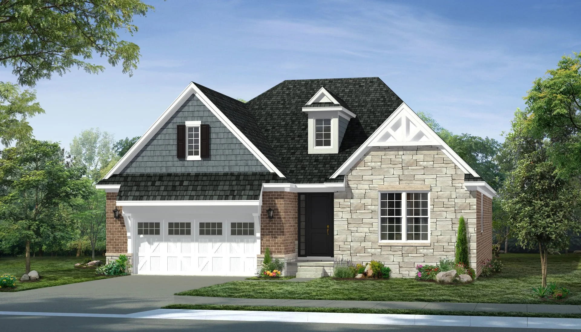 Luxury Homes for Sale | West Bloomfield, MI  | AP Builders - Mackinac_Ele_C-1920w